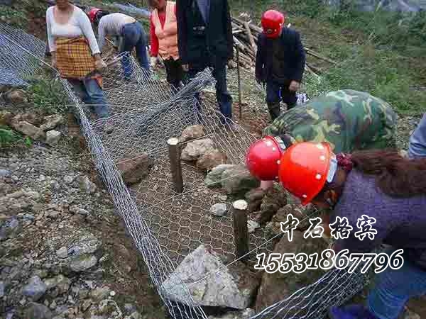 裝石頭鐵絲網 裝石頭鐵絲網